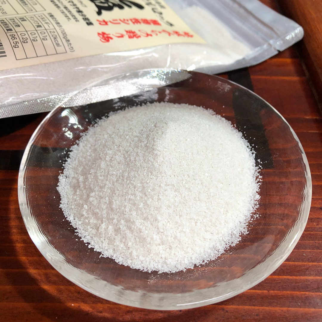 岩塩クリスタルサンド 植物性シリカ配合