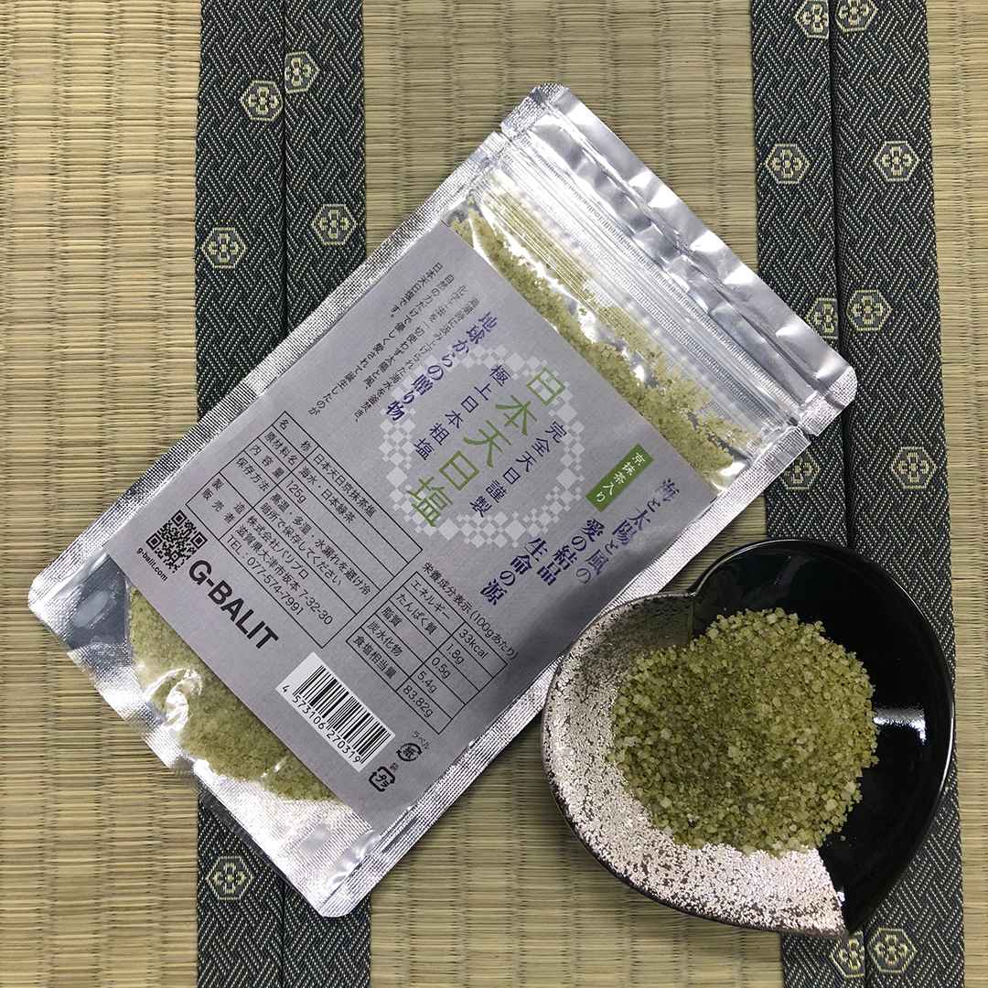 日本天日京抹茶塩