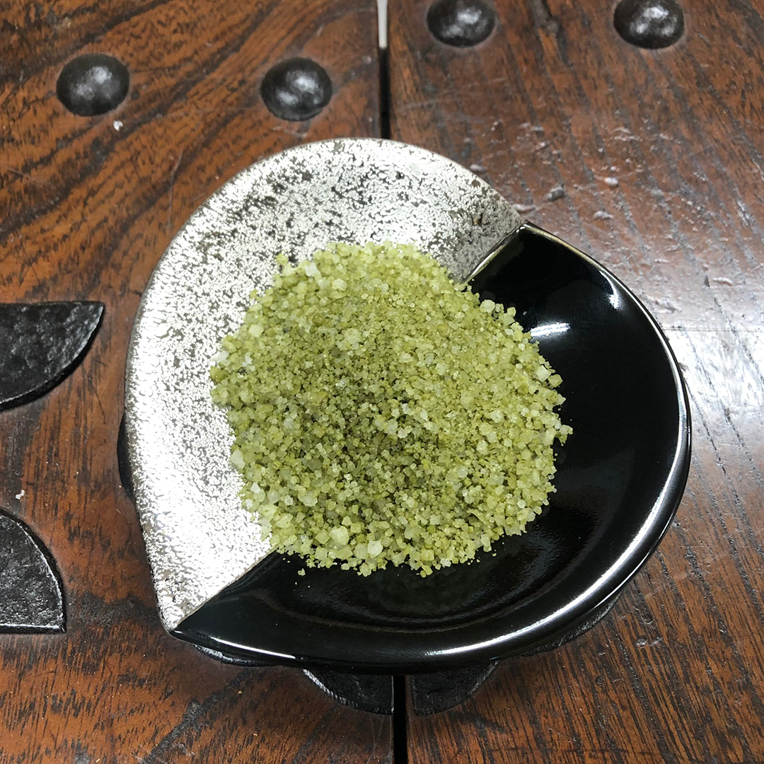 日本天日抹茶塩